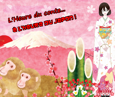 L'heure du conte... à l'heure du Japon Heure du conte Japon